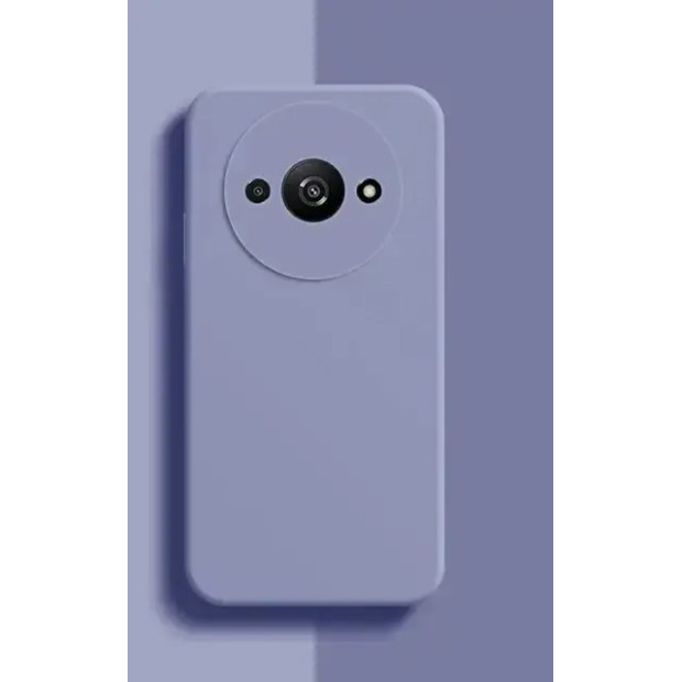 Силікон оригінальний Xiaomi Redmi A3  /  A3X  /  Poco C61 (ShutCam) (Фіалковий)