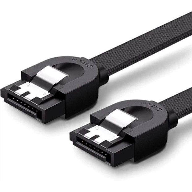 Кабель UGREEN US217 SATA3 - SATA3 (0.5m) (Black) (30796)