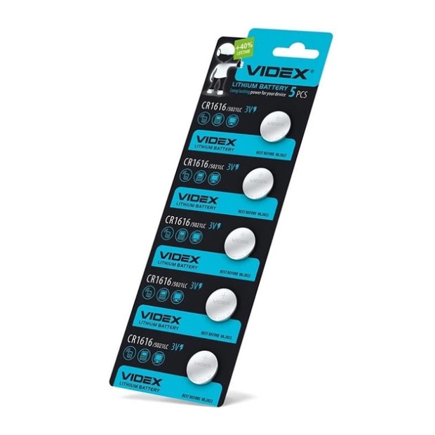 Батарейка Videx CR1616 (1шт) Батарейка Videx CR1616 (1шт)