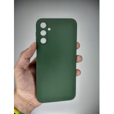 Силикон Original Samsung Galaxy A24 (ShutCam) (Тёмно-зелёный)