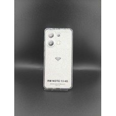 Силікон Brilliant Xiaomi Redmi Note 13 4G (ShutCam) (Прозорий)