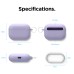 Чохол для навушників Full Silicone Case with Microfiber Apple AirPods Pro (14) Рожевий