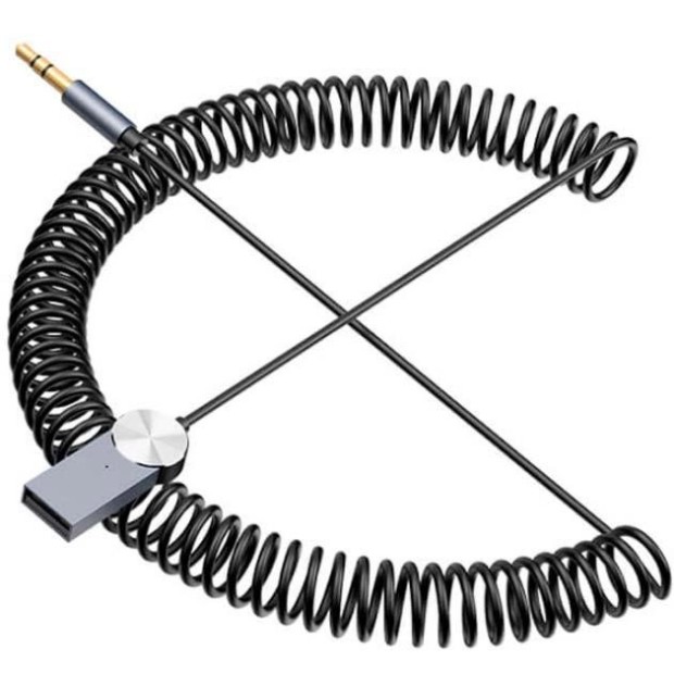 Bluetooth USB Adapter Receiver Hoco DUP02 USB3.0 - 3.5mm (Black)