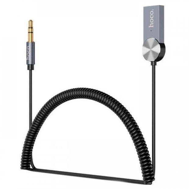 USB-адаптер Bluetooth Ресивер Hoco DUP02 USB3.0 - 3.5mm (Чёрный)