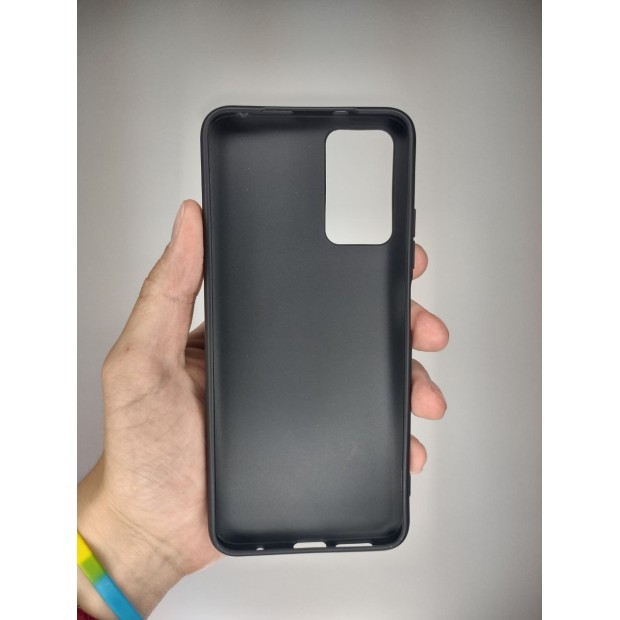 Силіконовий графітовий чохол для Xiaomi Redmi Note 12S 4G (чорний)