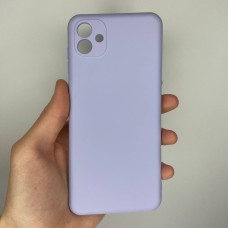 Силикон Original Case Samsung Galaxy A04 (2022) (ShutCam) (Фиалковый)