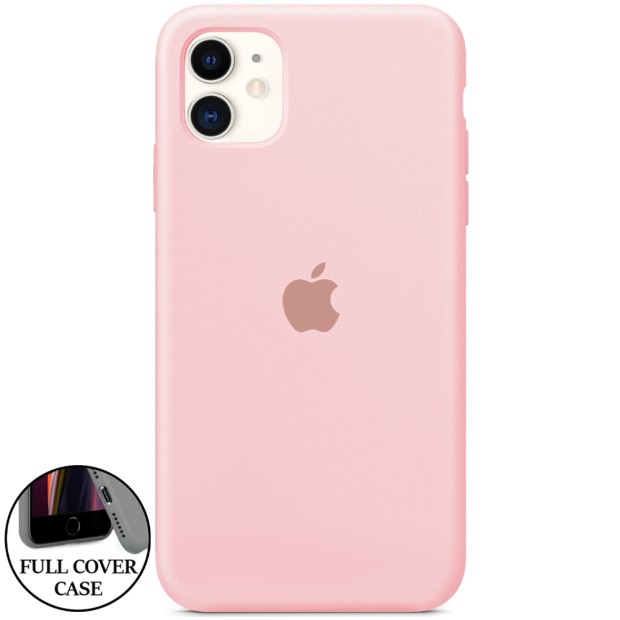 Силикон Original Round Case Apple iPhone 11 (08) Pink Sand