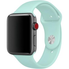 Ремешок Apple Watch Silicone 38 / 40 / 41mm (49) Aquamarine