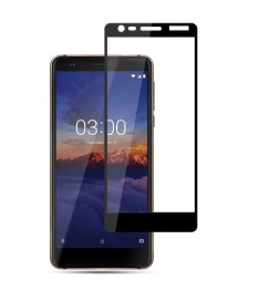 Захисне скло 3D для Nokia 3.1 Чорне
