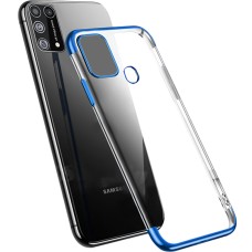Силикон UMKU Line Samsung Galaxy M31 (2020) (Синий)