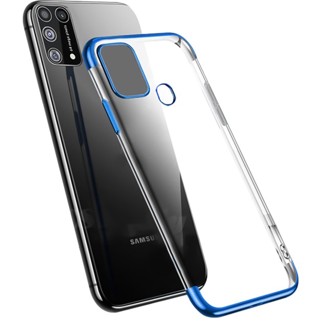 Силіконовий чохол UMKU Line для Samsung Galaxy M31 (2020) (Синій)