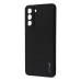 Чохол WAVE Leather Case для Samsung Galaxy S21 FE (G990B) (Чорний)