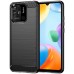 Силикон Polished Carbon Xiaomi Redmi 10C / 12C (ShutCam) (Чёрный)