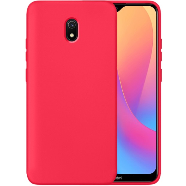Силикон Original 360 Case Xiaomi Redmi 8A (Малиновый)