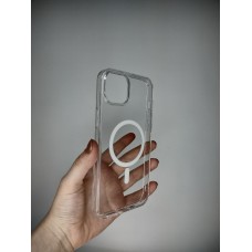 Обкладинка Monblan Magsafe для Apple iPhone 14 Plus (Прозора)