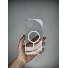 Накладка Monblan Magsafe Apple iPhone 14 Plus (Прозрачный)