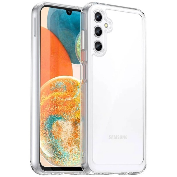 Силикон Space Case Premium Samsung Galaxy A16 (Прозрачный)