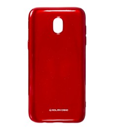 Силикон Molan Shining Samsung Galaxy J5 (2017) J530 (Красный)