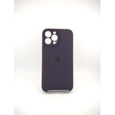 Силикон Original RoundCam Case Apple iPhone 13 Pro Max (72) Eggplant