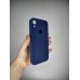 Оригінальний силіконовий чохол Square RoundCam для Apple iPhone XR (32) глибокий темно-синій.