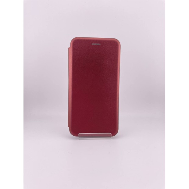 Чохол-книжка Оригінал Samsung Galaxy S21 FE (Бордовий)