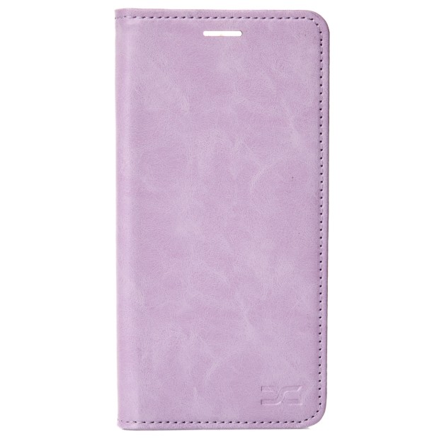 Чехол-книжка Leather Elegant Xiaomi 17 Pro (Тёмная фиалка)