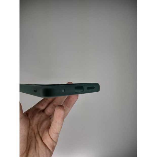Силікон Original Xiaomi Redmi Note 12 4G (ShutCam) (Темно-зелений)