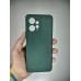 Силікон Original Xiaomi Redmi Note 12 4G (ShutCam) (Темно-зелений)