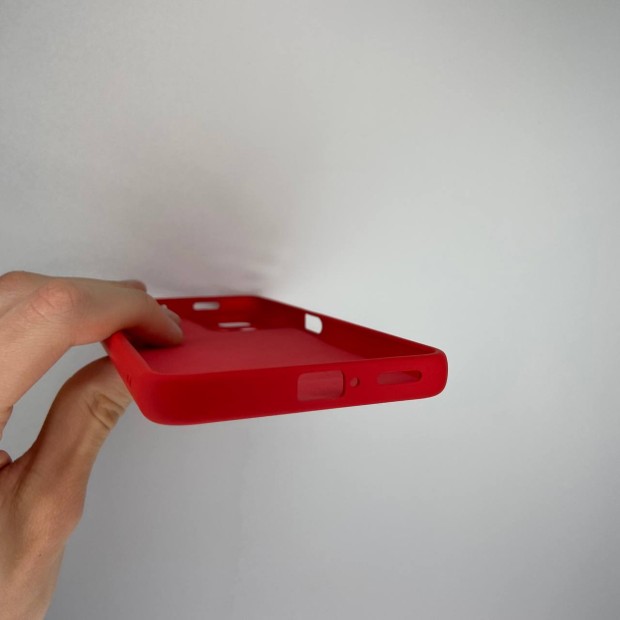 Силіконовий оригінальний 360 чохол для Xiaomi Redmi Note 11 Pro Plus 5G (з захистом камери) (червоний)