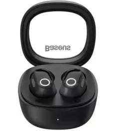Беспроводные наушники-гарнитура вакуумные Baseus Bowie Encok WM02 (Black)