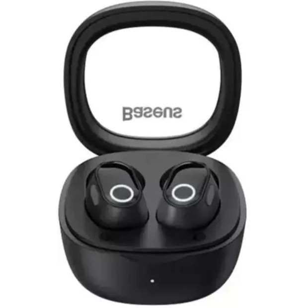 Беспроводные наушники-гарнитура вакуумные Baseus Bowie Encok WM02 (Black)
