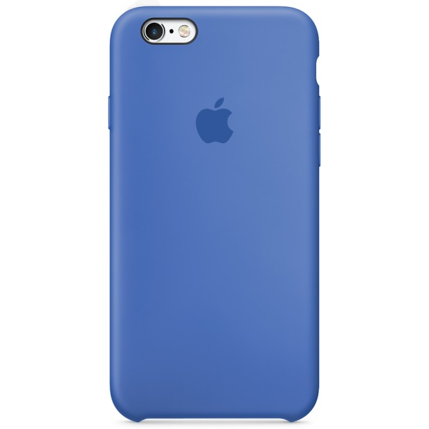 Оригінальний силіконовий чохол Apple для iPhone 6 Plus  /  6s Plus (12) королівський синій.