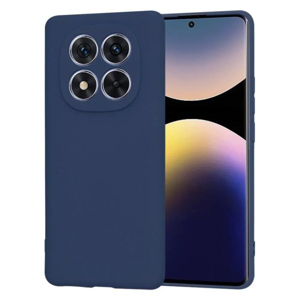 Чехол Original Xiaomi Redmi Note 14 Pro Plus 5G (ShutCam) (Тёмно-синий)
