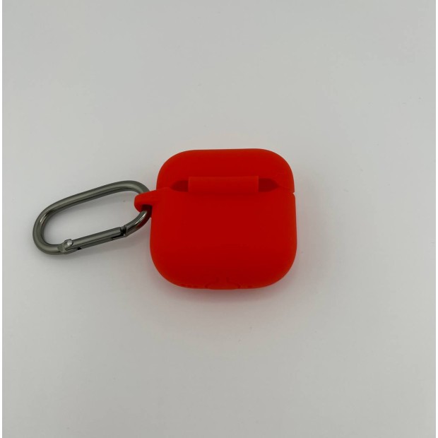 Чохол для навушників Full Silicone Case Apple AirPods 4 (05) Product RED