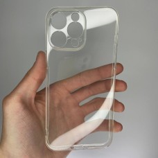 Силіконовий чохол Alabay для Apple iPhone 14 Pro Max (Прозорий)