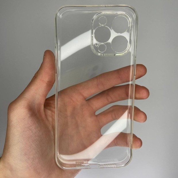 Силіконовий чохол Alabay для Apple iPhone 14 Pro Max (Прозорий)