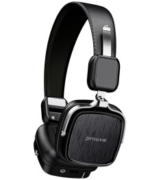 Бездротові накладні навушники-гарнітура Proove 70's Classic (Чорний) Бездротові накладні навушники-гарнітура Proove 70's Classic (Чорний)
