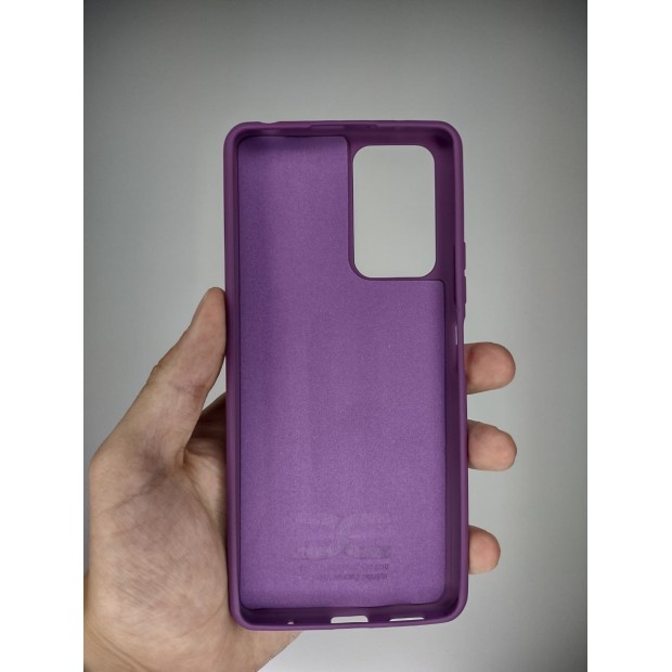 Силіконовий Original 360 чохол для Xiaomi Redmi Note 10 Pro  /  Note 10 Pro Max (Фіолетовий)