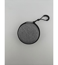 Чехол-футляр для наушников Round (8*8*3.5cm) (Серый)