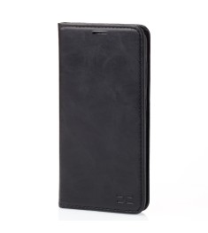 Чехол-книжка Leather Elegant Samsung Galaxy S21 FE (Чёрный)
