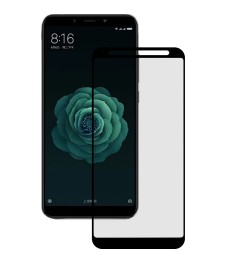 Захисне скло 5D Standard для Xiaomi Mi6x / Mi A2 Чорне Захисне скло 5D Standard для Xiaomi Mi6x / Mi A2 Чорне