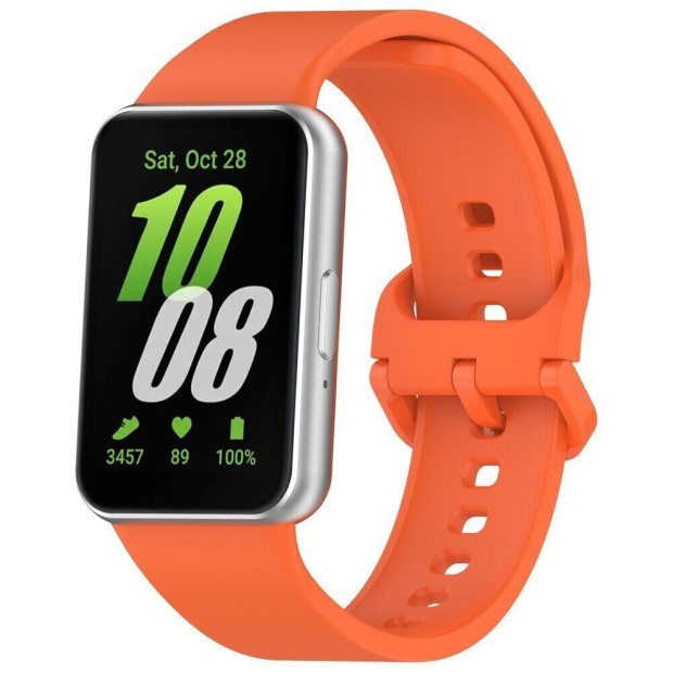Ремешок Original Design Samsung Galaxy Fit 3 (R390) (Морковный)