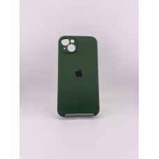 Силикон Original RoundCam Case Apple iPhone 14 Plus (73) Forest Green