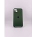 Силикон Original RoundCam Case Apple iPhone 14 Plus (73) Forest Green