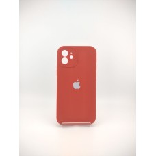 Силикон Original RoundCam Case Apple iPhone 12 (Paprika)
