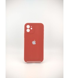Силіконовий чохол Original RoundCam для Apple iPhone 12 (Паприка)