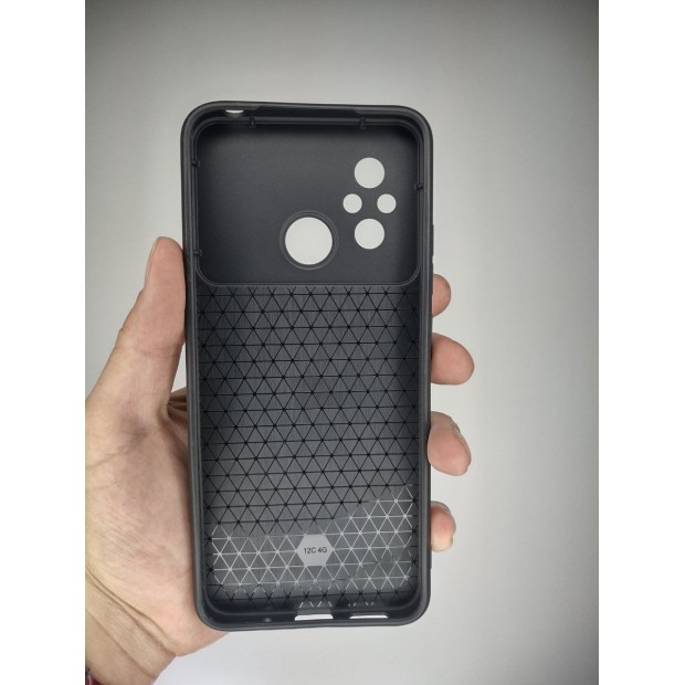 Бронь-чехол Ring Serge Armor Case Xiaomi Redmi 12C / 11A (ShutCam) (Чёрный)