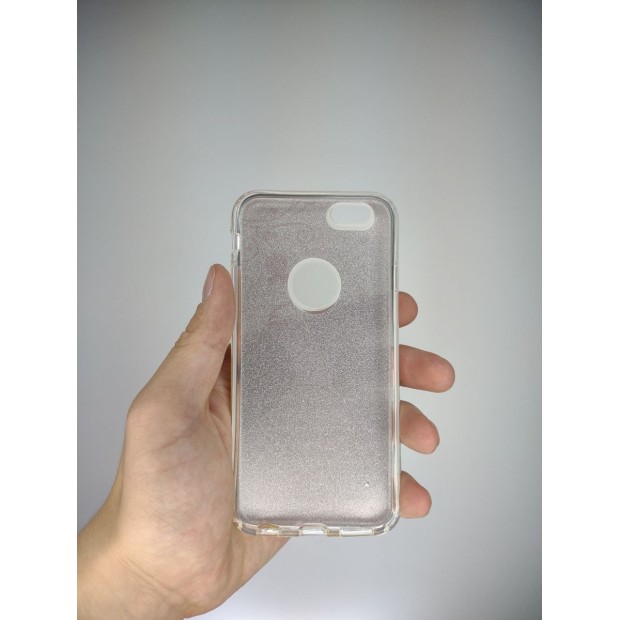Силікон Glitter для Apple iPhone 6 / 6s (Golden Dress)