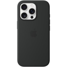 Чохол Silicone Case з MagSafe для Apple iPhone 16 Pro (Чорний) (Оригінал)