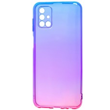 Силикон Gradient Design Samsung Galaxy M51 (2020) (Сине-розовый)